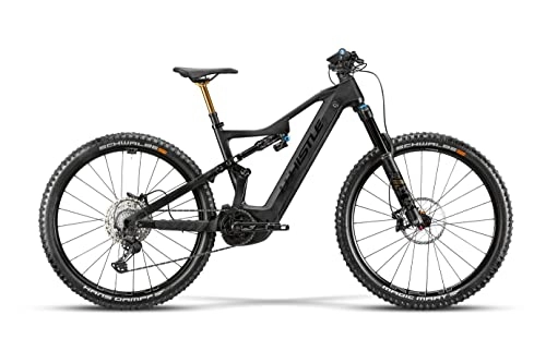 Mountain bike elettriches : Nuova E-BIKE 2022 MTB FULL CARBON 2022 WHISTLE B-RUSH C8.2 12V misura 44 colore nero / nero