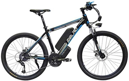 Mountain bike elettriches : RDJM Bicicletta Elettrica Bicicletta elettrica agli ioni di Litio Assisted Mountain Bike for Adulti Commuter Fitness 48V di Grande capienza della Batteria Auto (Color : C)