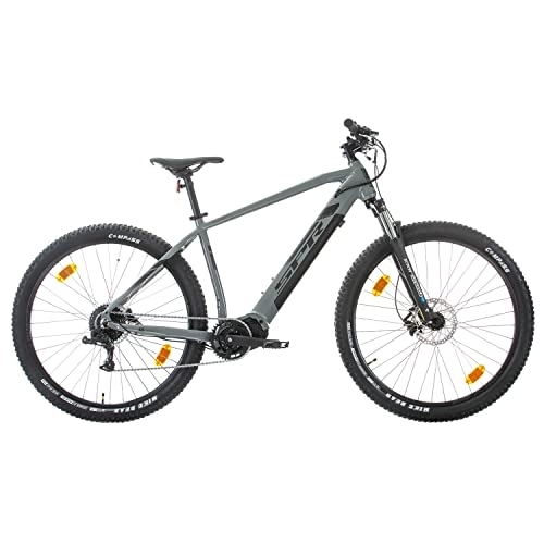 Mountain bike elettriches : Sprint SPR E-MTB Pulse - Bicicletta elettrica in alluminio, 29 pollici, con motore centrale, 250 W, batteria 36 V (telaio - 44 cm)
