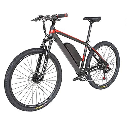 Mountain bike elettriches : sunyu Bici elettrica 250W Motore LCD E-Bike Bicicletta elettrica per Adulti Adolescenti 36V 10 AhRed