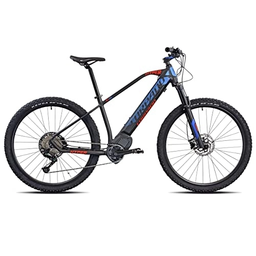 Mountain bike elettriches : TORPADO Hyper 29'' 100mm 12v Oli Sport 630Wh Blu taglia L (eMTB Hardtail)