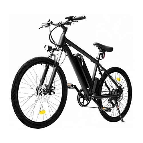 Mountain bike elettriches : WASEK Bicicletta elettrica a velocità variabile, auto a batteria per scooter, mountain bike servoassistito, piccola auto elettrica portatile