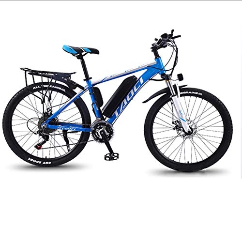 Mountain bike elettriches : WFWPY 26 '' Mountain Bike Elettrico da 21 velocità con Sistema di Posizionamento GPS con 2 Batteria Rimovibile da 48V Cambio Endurance 180Km per Adulti Bici Elettrica 350W Ebike