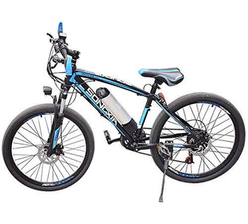 Mountain bike elettriches : XCBY Bicicletta Elettrica, Mountain Bike - 250W 36V 7.8A 7 Marce, Batteria Rimovibile