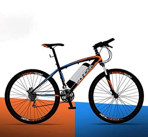 Mountain bike elettriches : XXY-shop Bici Elettrica Estiva, Mountain Bike da 26"per Adulto, Biciclette Fuoristrada, Batteria A Ioni di Litio Rimovibile 30Km / H velocit Sicura 100Km, Smart Ebike