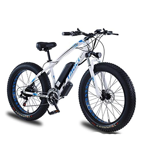 Mountain bike elettriches : XXZ Mountain Bike per Bici elettrica, Pneumatici 26 / 20 Ebike Bici elettrica per Bici con Motore brushless da 350 W e Batteria al Litio 21 velocità, 48V13AH350W