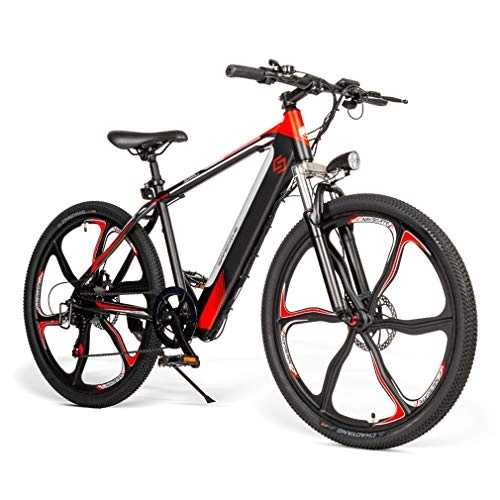 Mountain bike elettriches : Ydshyth Biciclette Elettriche per Tutti I Terreni, Batteria agli Ioni di Litio Rimovibile da 26"36V 350W, Bicicletta Elettrica Intelligente A 7 velocità