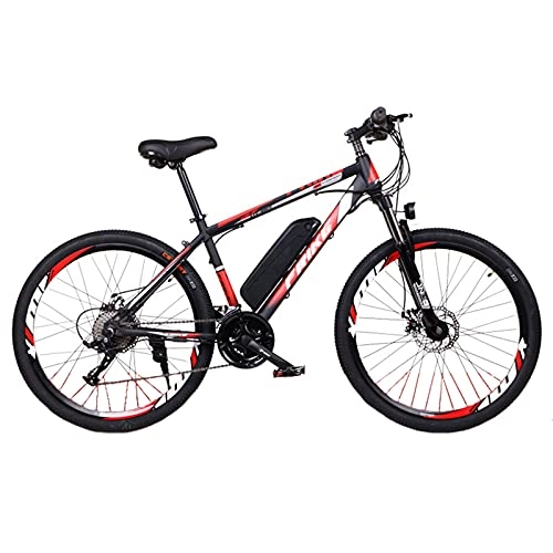 Mountain bike elettriches : YDYBY 36V Mountain Bike per Adulto Unisex, Cambio da 21 velocità E-Bike, con Pedalata Assistita Batteria Removibile da 250W, Motore