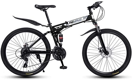 Mountain Bike pieghevoles : Aoyo - Mountain bike leggera da 26", 21 marce, per adulti, telaio in alluminio, forcella ammortizzata, freno a disco,