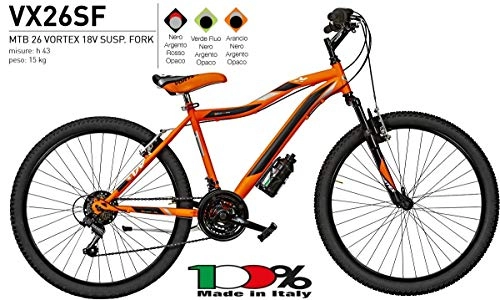 Mountain Bike pieghevoles : Bici Misura 26 Uomo MTB Front Vortex 18V Art. VX26SF