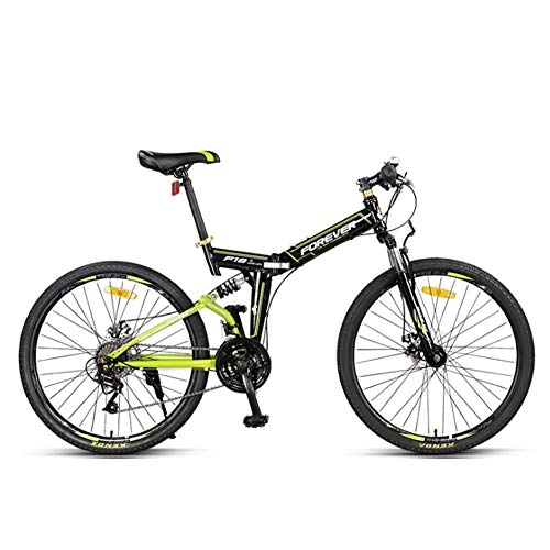 Mountain Bike pieghevoles : nobrand TestModel, Test006 Unisex-Adult, Verde, 26
