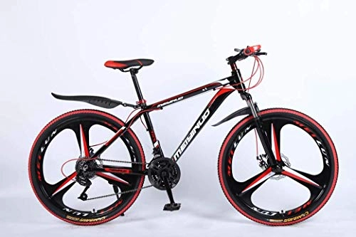 Mountain Bike : 26in 24 velocit Mountain Bike per Adulti, Leggera in Lega di Alluminio Full Frame, Ruota Anteriore Sospensione Mens Biciclette, Freni a Disco