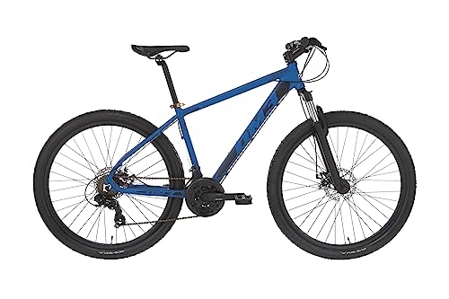 Mountain Bike : Alpina Bike Monster 21v, Bicicletta Mountain Bike Uomo, Blu, 29
