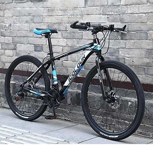 Mountain Bike : Aoyo, freni a disco anteriori e posteriori, mountain bike da 26" per adulti, telaio in alluminio leggero, manopole girevoli a 21 velocità, , c, 24Speed