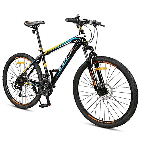 Mountain Bike : AP.DISHU 24 velocit Mountain Bike Unisex Ruota da 26" Telaio in Acciaio al Carbonio Leggero Freno A Disco, #c