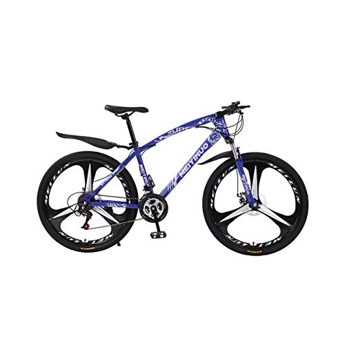 Mountain Bike : B-D, mountain bike per adulti da 26 pollici, ruote taglienti a 21 velocità, telaio in acciaio al carbonio ad alta velocità, per sport all'aria aperta, ciclismo, bici da strada, hardtail, E