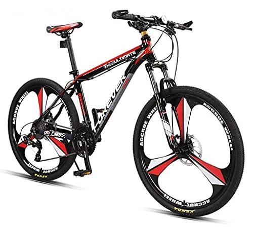 Mountain Bike : BaiHogi Bici da Corsa Professionale, 27-velocità Mountain Bike Maschile e Femminile variabile velocità Montagna Bike Racing Doppio Ammortizzatore Adulti 27.5 Pollici Pneumatici robusti