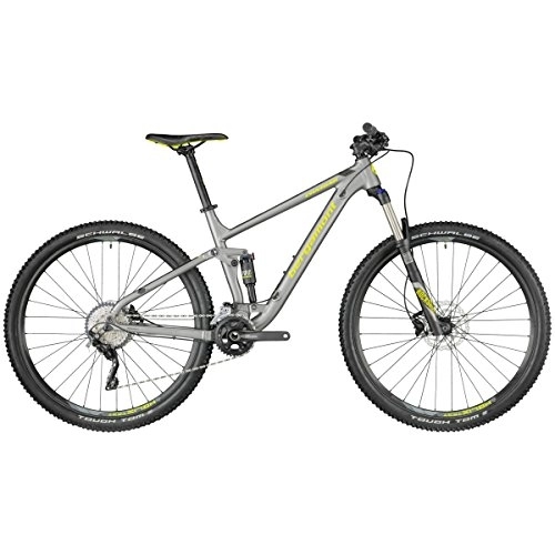 Mountain Bike : Bergamont Contrail 5.0 MTB 29" Bicicletta grigio / giallo 2018: taglia: L (176-183 cm)