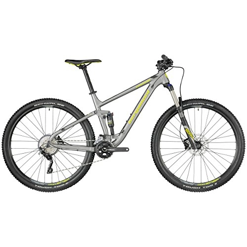 Mountain Bike : Bergamont Contrail 5.0 MTB 29'' Bicicletta Grigio / Giallo 2018: Taglia: L (176-183cm)