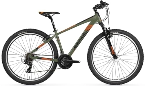 Mountain Bike : BICI BICICLETTA 27, 5 MTB FRONT ALLUMINIO FABRIK 705-ADVENTURE SHIMANO 21V M-DISC (VERDE)