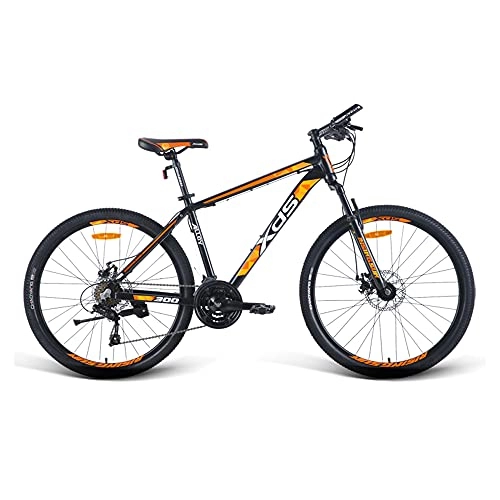 Mountain Bike : Bicicletta, mountain bike a 21 velocità, bicicletta shock, con telaio in lega di alluminio e ruote da 26 pollici, per adulti e adolescenti, facile da installare, antiscivolo / A / 168x77cm