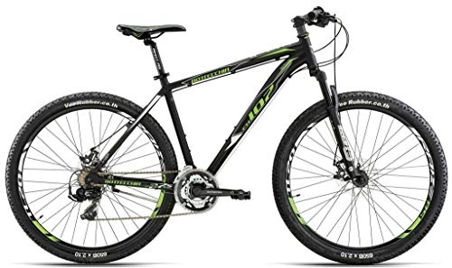 Mountain Bike : BOTTECCHIA Bici Bicicletta MTB 107 TY500 Disk Mechanical 27, 5" 21S Nero Verde H44