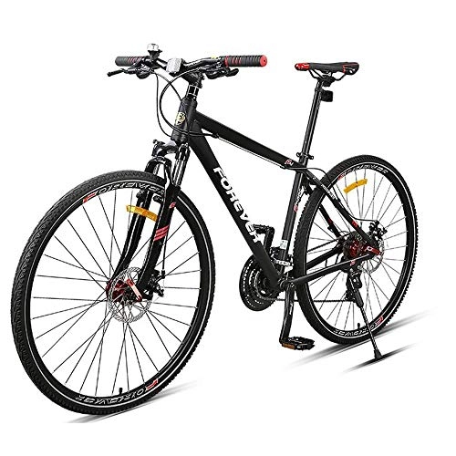 Mountain Bike : CHEZI Mountain BikeMountain Road Bike Combinato con Telaio in Lega di Alluminio Ammortizzatore Bicicletta a 27 velocità