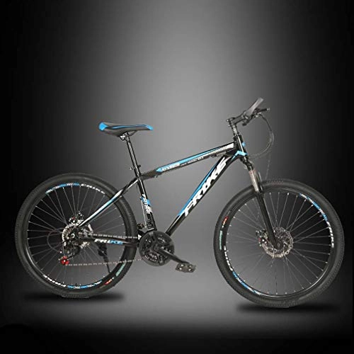 Mountain Bike : Cloth-YG Mountain Bike da adulto, velocità variabile 26", 21-24 - 27 velocità, telaio leggero in lega di alluminio, assorbimento degli urti, D, 27speed