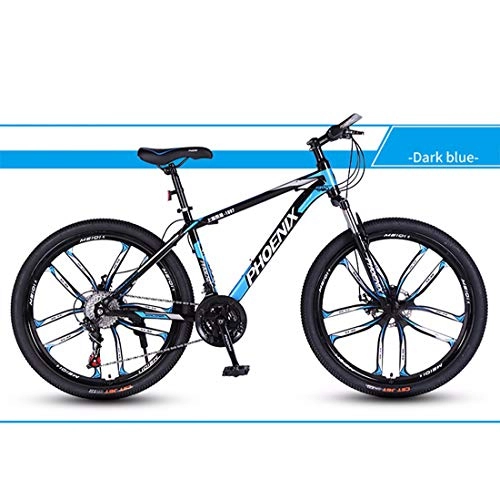 Mountain Bike : CPY-EX 26 Pollici Ruote Diametro Bike, Mountain Bike, 27 velocità, Disc Brake System, Acciaio al Carbonio Cornice, Una Ruota, D2
