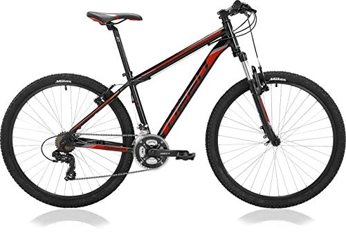 Mountain Bike : DEED Hoop 27, 5 Pollice 40 cm Uomini 21SP Freni a Cerchio Nero / Rosso