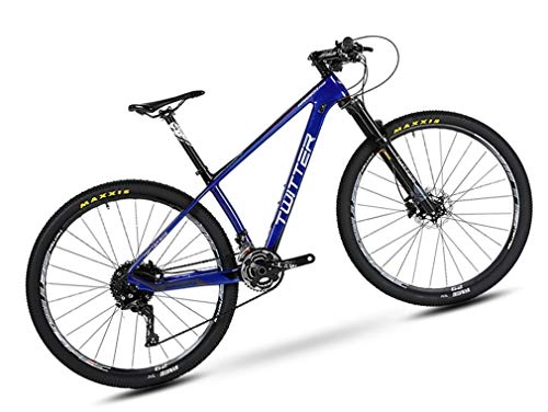Mountain Bike : DUABOBAO Mountain Bike, adatta per giovani adulti, M8000-22 velocità (33 velocità), grande set standard, diametro ruota 29 pollici, materiale in fibra di carbonio / livello competizione, B, 14