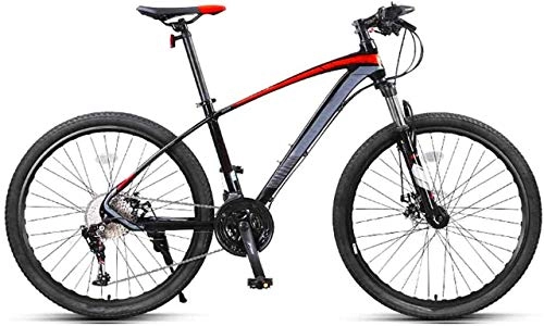 Mountain Bike : Ebikes Mountain Bikes Bicycle Pieno Sospensione MTB per Uomo / Donna, Sospensione Anteriore, 33 velocità, Ruote da 27, 5 Pollici, Freni a Disco Meccanico ZDWN