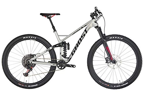 Mountain Bike : Ghost SL Amr 9.9 LC Carbon-Fully, Iridium Silver / Jet Black / Riot Red, M