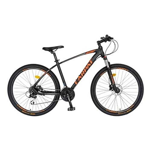 Mountain Bike : HGXC Mountain Bike con Forcella Ammortizzata, Telaio in Alluminio, Freno a Disco Idraulico, Ruote da 27, 5 Pollici, per Uomini, Donne, Giovani, Adulti (Color : Arancia)