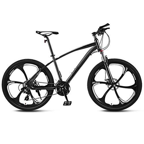 Mountain Bike : JXJ Bicicletta Mountainbike 21 / 24 / 27 / 30 velocità 26 inch Mountain Bike in Acciaio al Carbonio a Sospensione Completa Mountain Bike per Adulti