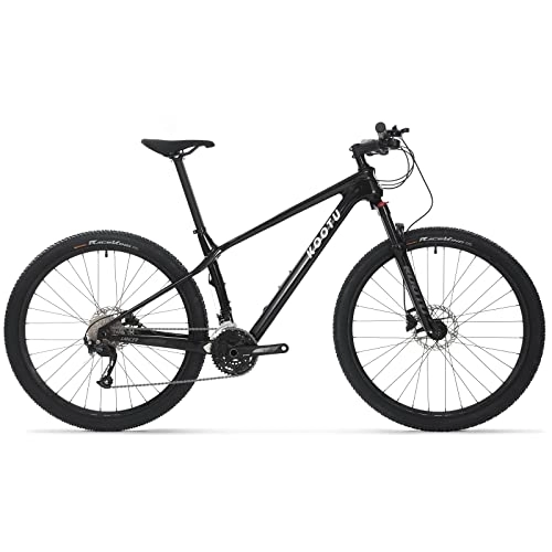 Mountain Bike : KOOTU Mountain Bike In Carbonio, Gioventù / Adulti 3 * 9 Velocità Full MTB Hard Tail MTB con kit Shimano M2000