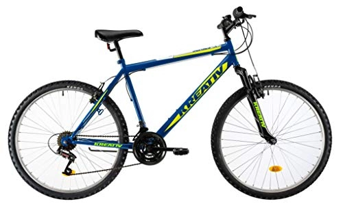 Mountain Bike : Kreativ K 2603 26 Pollice 46 cm Ragazzi 18SP Freni a Cerchio Blu