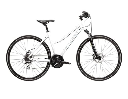 Mountain Bike : Kross Evado 4.0 28" Taglia M Bianco