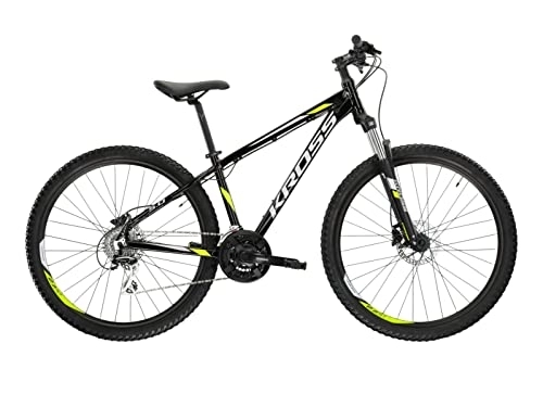Mountain Bike : Kross Mountain Bike 29" Hexagon 5.0 Black / LimeGrey (19 (M))
