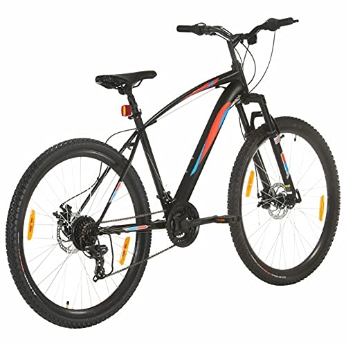 Mountain Bike : Ksodgun Ruote da 29 Pollici per Mountain Bike Trasmissione a 21 velocità, Altezza Telaio 48 cm, Nero
