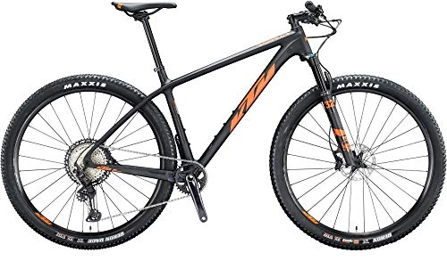Mountain Bike : KTM Myroon Master - Bicicletta da uomo Hardtail, cambio a catena a 12 marce, modello 2020, 29", in carbonio opaco (arancione), 38 cm, carbonio opaco (arancione), 38 cm