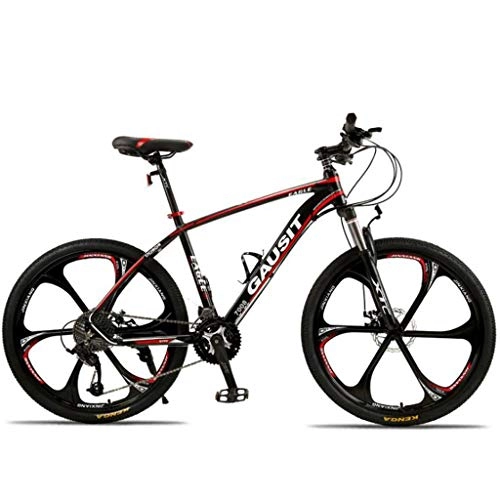 Mountain Bike : LDDLDG Mountain Bike 26" Mountain Bike 27 / 30 velocità, telaio leggero in lega di alluminio, freno a disco anteriore, colore nero (dimensioni: 27 velocità)