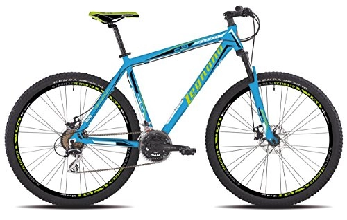 Mountain Bike : Legnano Bicicletta 605 andalo 29" Disco 21v Taglia 44 Blu (MTB Ammortizzate) / Bicycle 605 andalo 29'' Disc 21s Size 44 Blue (MTB Front Suspension)