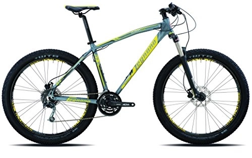 Mountain Bike : Legnano Ciclo 900 Duran Plus Deore, Mountain Bike Unisex – Adulto, Grigio, 44