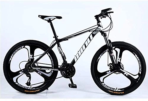 Mountain Bike : Light-Duty ibrida biciclette, mountain bike per adulti 21 velocità, 24-velocità, variabile 27-Speed ​​One-Wheel Off-Road velocità della bicicletta assorbimento di scossa della bicicletta, 21 speed