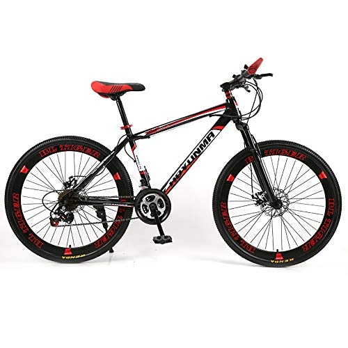 Mountain Bike : Link Co Freno a Doppio Disco per Ammortizzatore Mountain Bike 27 velocità 40 Lame, Red