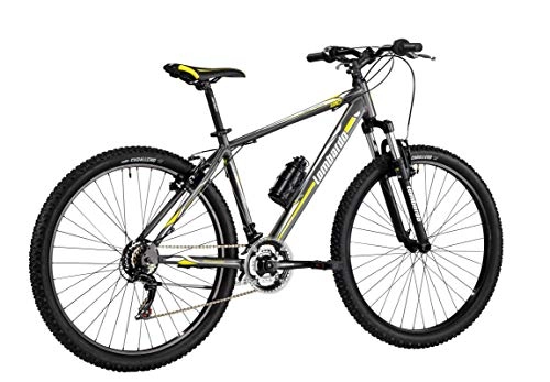 Mountain Bike : Lombardo Mountain Bike 27, 5" Sestriere 130 Antracite / Yellow Matt (41)
