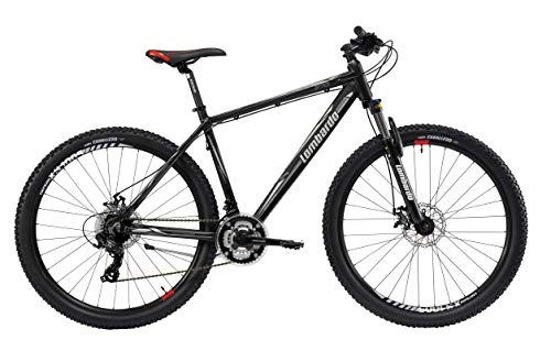 Mountain Bike : Lombardo Mountain Bike 27, 5" Sestriere 270 Black / Silver Matt (39)
