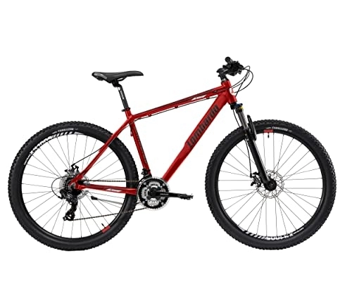 Mountain Bike : Lombardo Mountain Bike 27, 5" Sestriere 270 Red / Black Glossy (39-S)