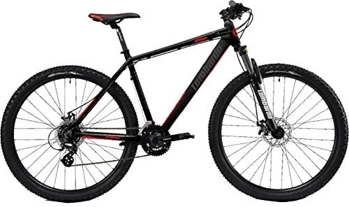 Mountain Bike : Lombardo Mountain Bike 29" Sestriere 300 21V Black / Red Matt (51-L)